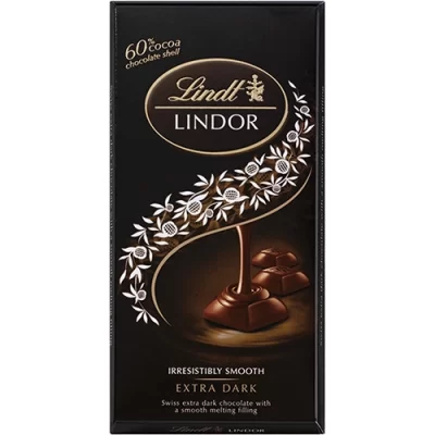 Lindt Barra Dark 60% cacau
